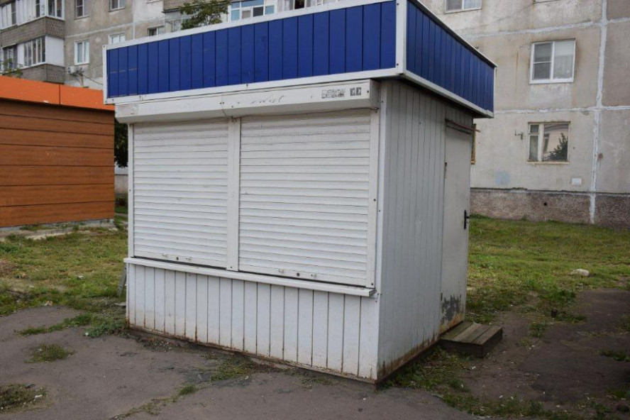 В Тамбове с улицы Базарной демонтировали очередной ларёк