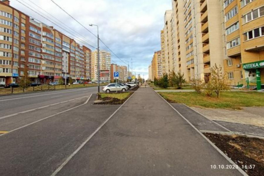 В Тамбове готовят документы для приёмки километра дороги, отремонтированного за 51 млн рублей