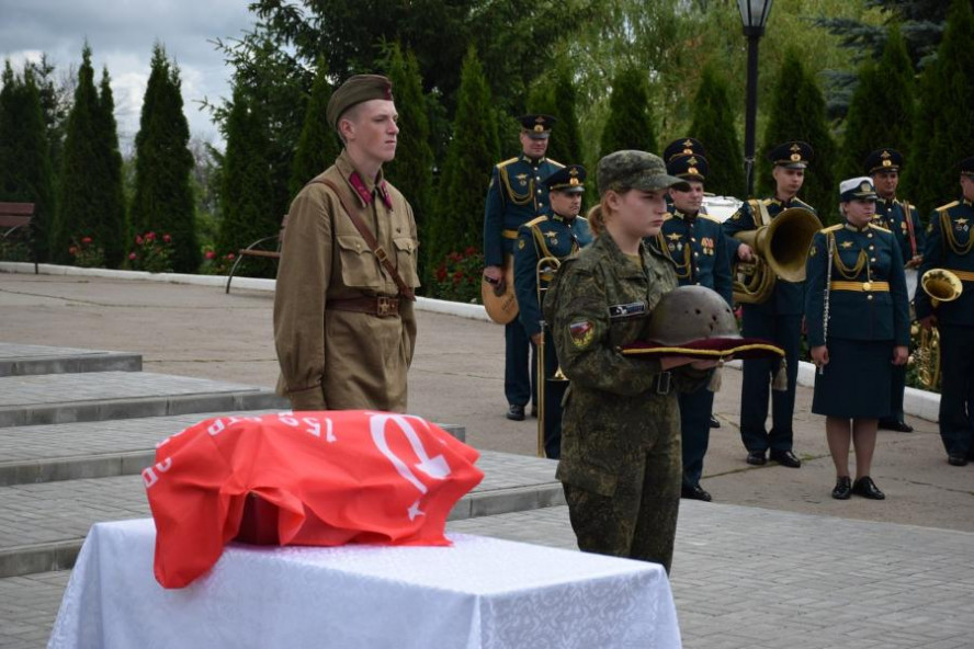 В Тамбове захоронили останки солдата Великой Отечественной войны