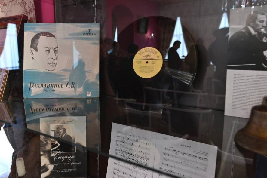 В музее семьи Рахманиновых Знаменское открылась новая экспозиция