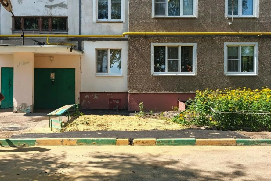 В Тамбове восстанавливают благоустройство после проведения земляных работ