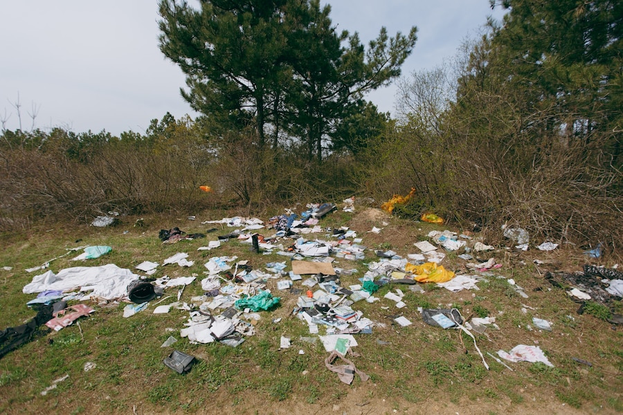 В Ржаксинском районе обнаружен несанкционированный склад отходов 