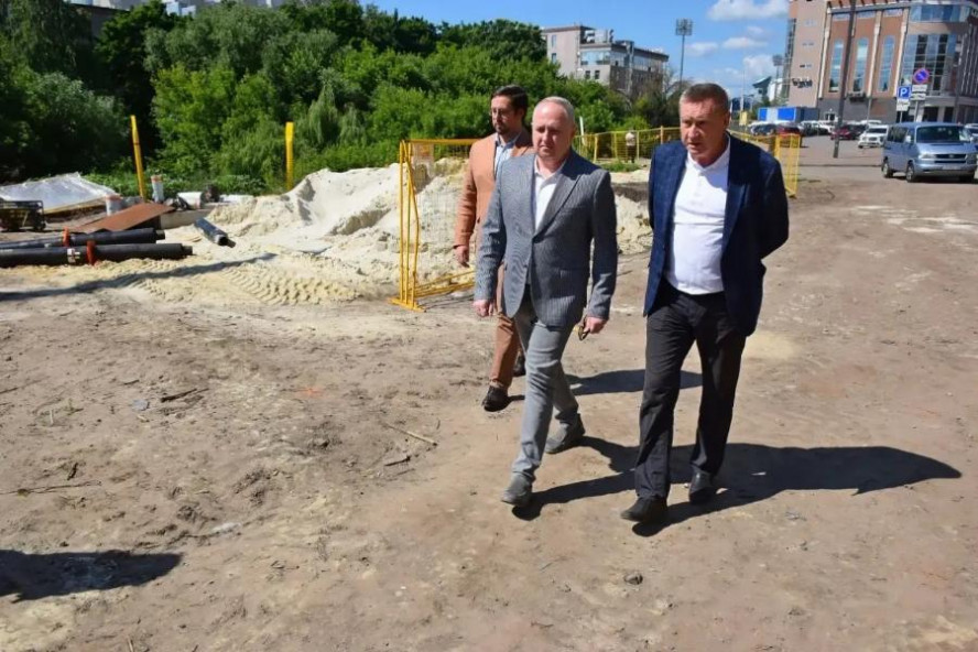 В Тамбове завершают работы по замене изношенных квартальных сетей на Студенецкой набережной