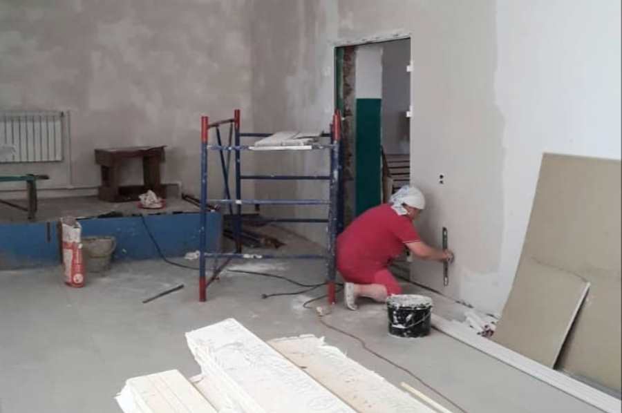 Дом культуры в Кирсановском районе ремонтируют впервые за 50 лет
