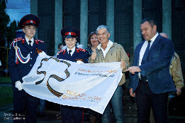 Олег Газманов в городе Уварово на закрытии фестиваля "Кадетская симфония"