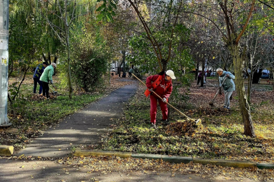 В выходные в Тамбове прошли несколько десятков субботников