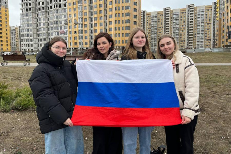 Студенты Тамбовского филиала Президентской академии стали участниками флешмоба