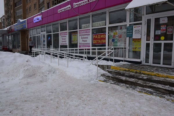 В Тамбове оценили качество уборки снега у объектов торговли