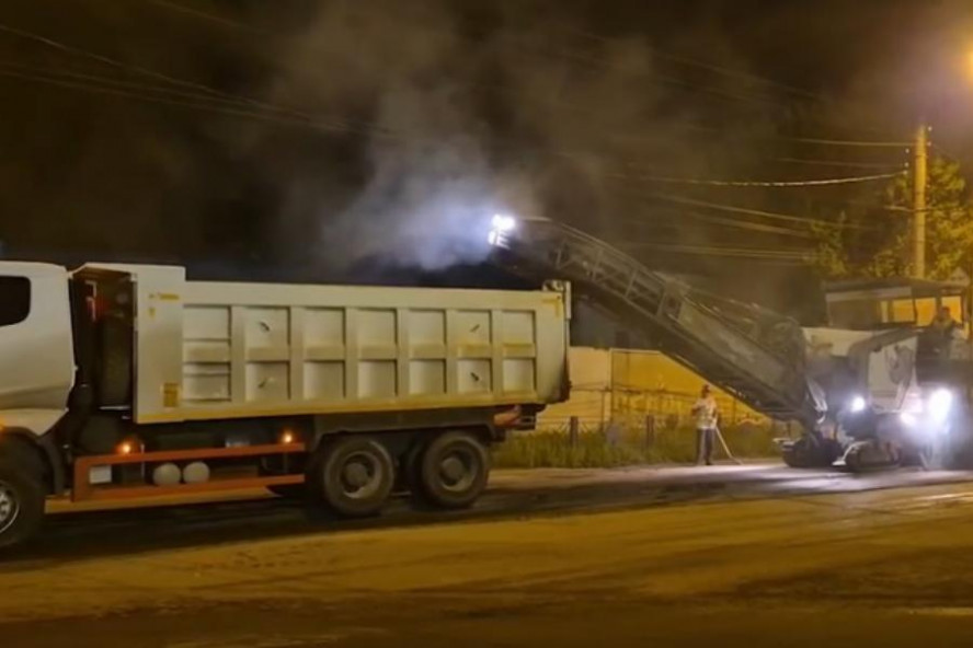 В Тамбове стартовал ремонт дороги на улице Московской