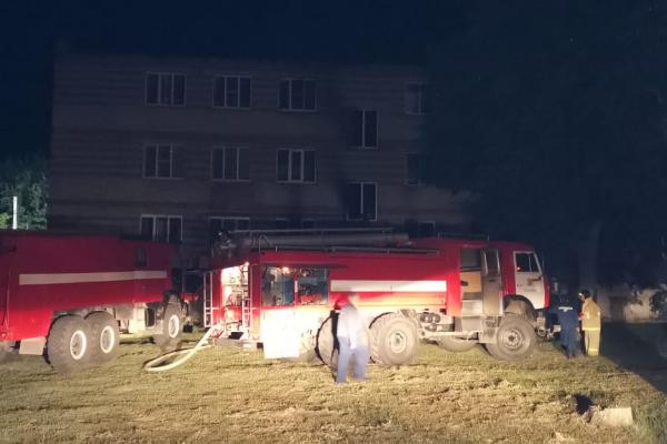 В Тамбовской области ночью горел дом-интернат для престарелых