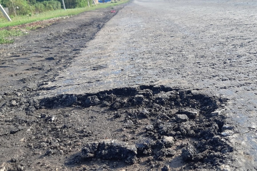 В Мичуринском районе выявлен ряд нарушений при ремонте дорог