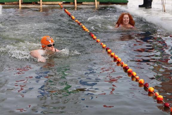 В Мичуринске состоялся турнир по зимнему плаванию