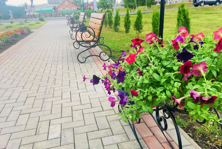Благоустройство дворов  в Тамбовской области завершено на 52 %