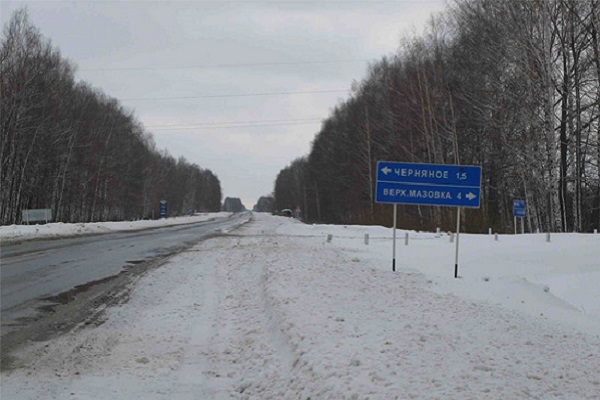 Тамбовчане просят оборудовать переходом опасный участок дороги на Моршанск