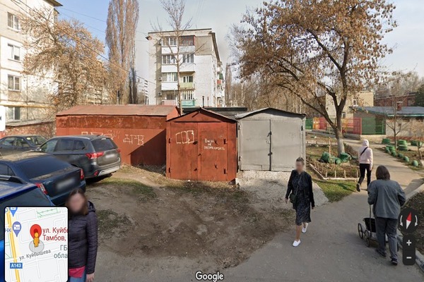 В Тамбове разыскивают собственников гаражей, установленных в районе Советской и Куйбышева