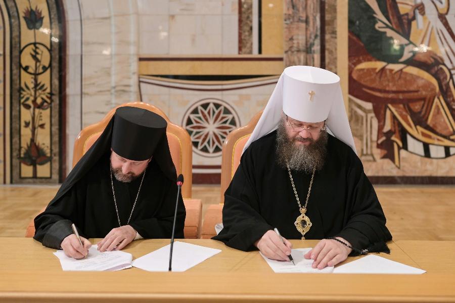 Тамбовская духовная семинария подписала соглашение с Минской духовной академией