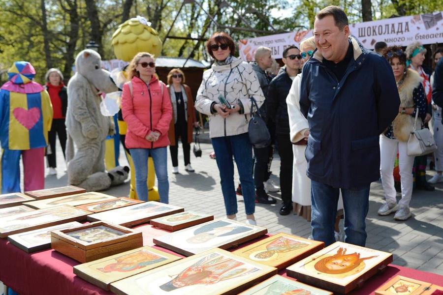 Максим Егоров дал старт празднованию 85-летия Тамбовской области