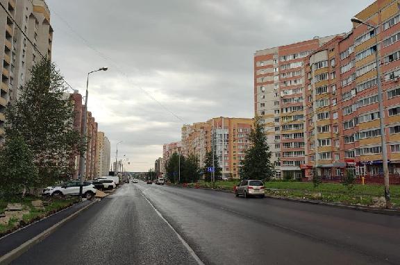В Тамбове завершают ремонт улицы Агапкина
