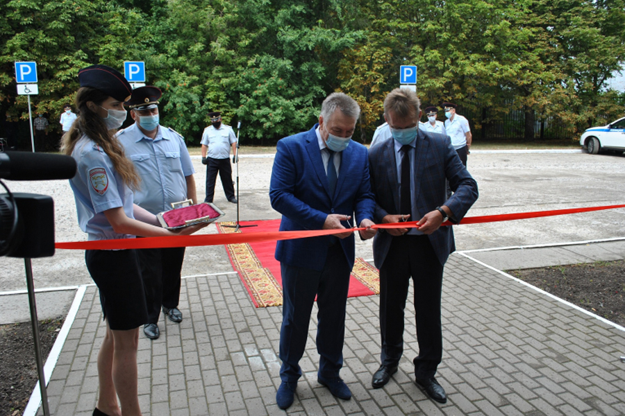 В Тамбове открыли обновленное здание Центра автоматической фиксации правонарушений