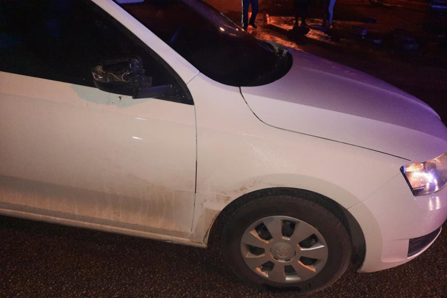 В Тамбове водитель автомобиля "Skoda Rapid" сбил пешехода