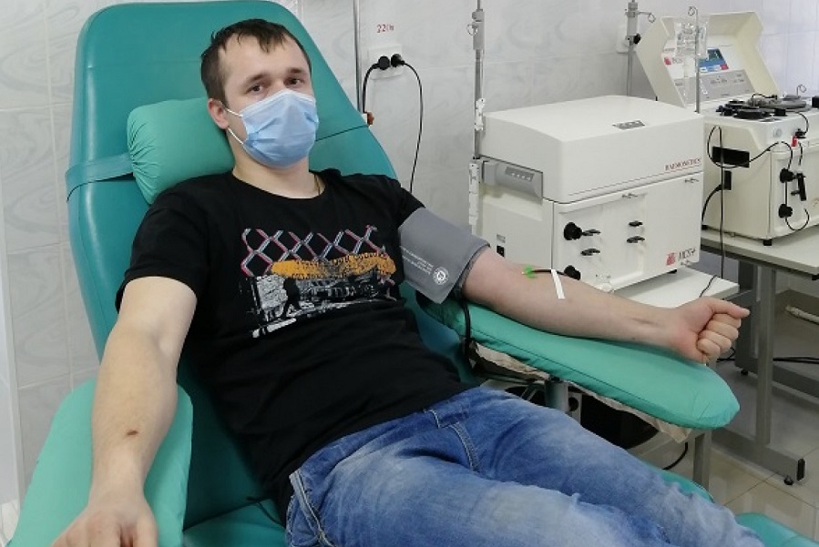 Сотрудники УФСИН сдали кровь для тамбовских больниц