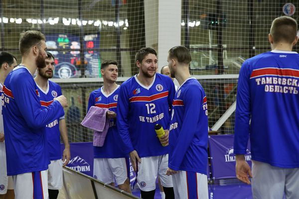 Баскетбольный клуб "Тамбов" одержал восьмую победу подряд