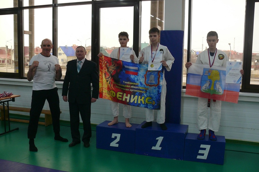 Тамбовчане завоевали комплект медалей на Первенстве области по рукопашному бою