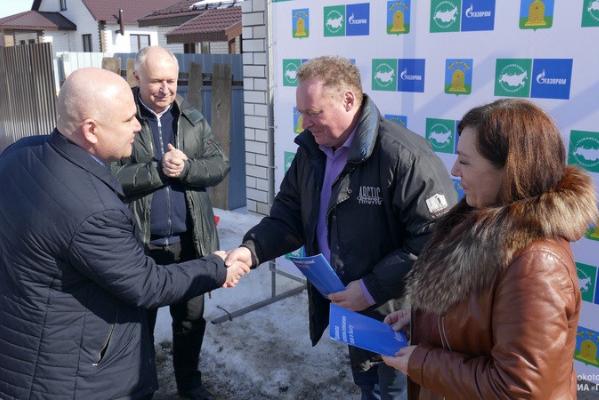 Дом военного пенсионера в Новом Котовске бесплатно подключили к газовым сетям