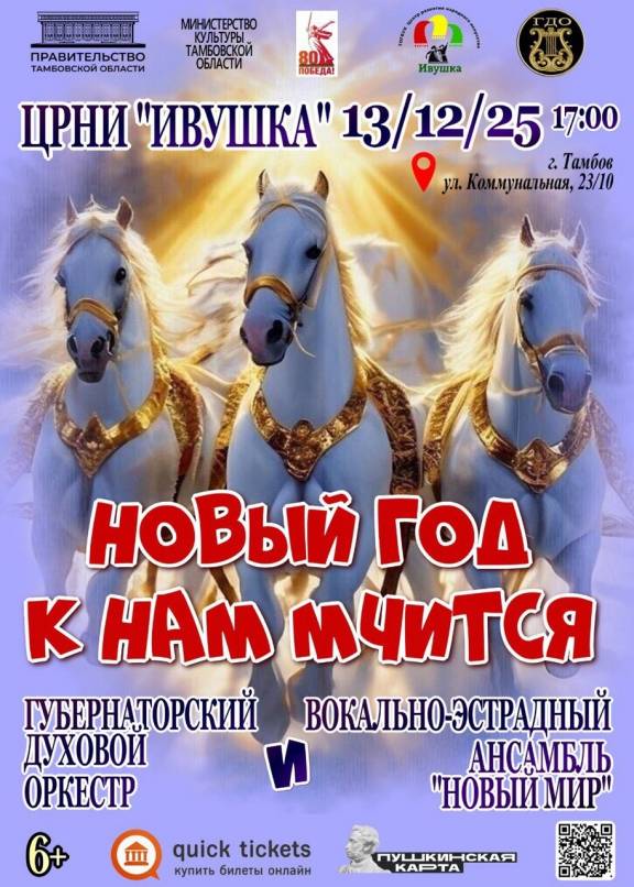 Новогодняя праздничная программа "Новый год к нам мчится"