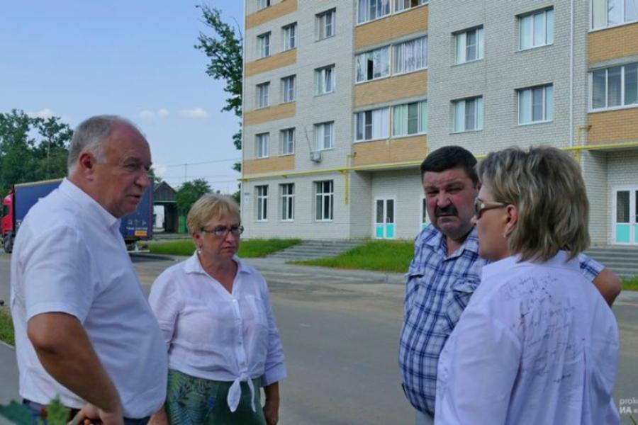 В Котовске строительство многоквартирного дома на улице Тенистой держат на контроле