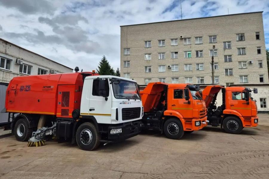В Тамбов до августа поступят 39 единиц новой коммунальной техники