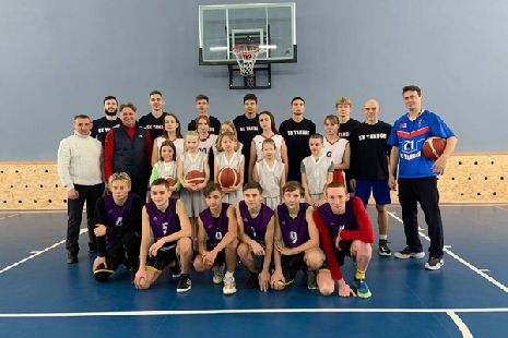 Молодежный состав БК "Тамбов" провел мастер-класс