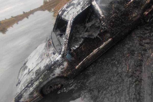 В водоеме Жердевского района нашли автомобиль с человеческими останками