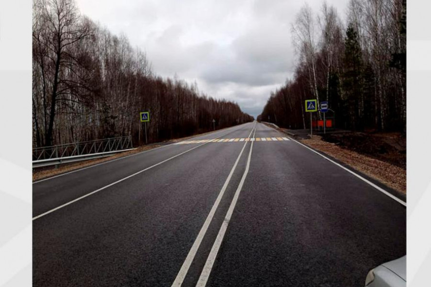 В Тамбовской области ввели в эксплуатацию отремонтированную за 624,7 млн рублей дорогу