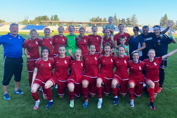 Женская команда "Академии футбола" выиграла один из этапов важного турнира