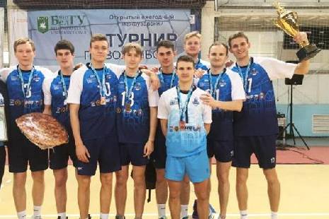 Волейболисты ТГУ завоевали бронзу на международном турнире в Белгороде