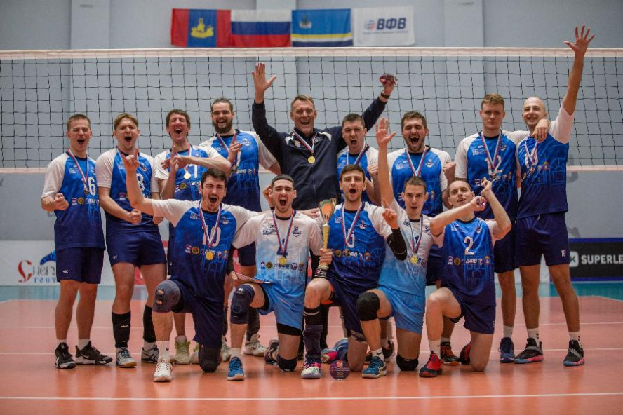 ВК "Тамбов" стал победителем чемпионата первой Лиги ЦФО