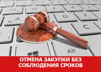 Федеральная антимонопольная служба России разъяснила, в каком случае отмена закупки без соблюдения сроков, установленных ст. 36 Закона № 44-ФЗ, не является нарушением