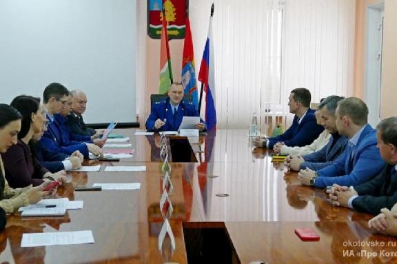 Зампрокурора Тамбовской области встретился с представителями бизнес-сообщества города Котовска