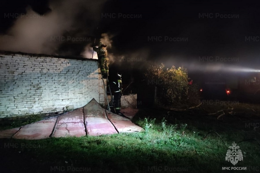 В Тамбовской области в результате пожара в доме погибли двое мужчин