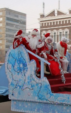 Новогоднее турне Деда Мороза