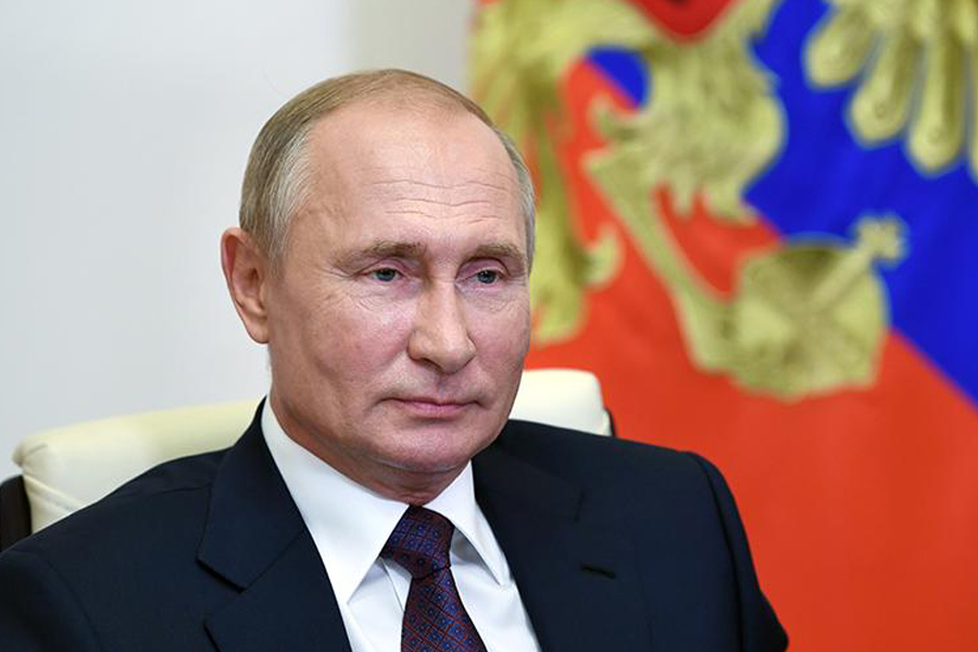 Федеральный телеканал покажет большое интервью с Владимиром Путиным
