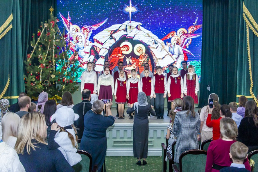 В духовной семинарии открыли XX Рождественский фестиваль Тамбовской митрополии
