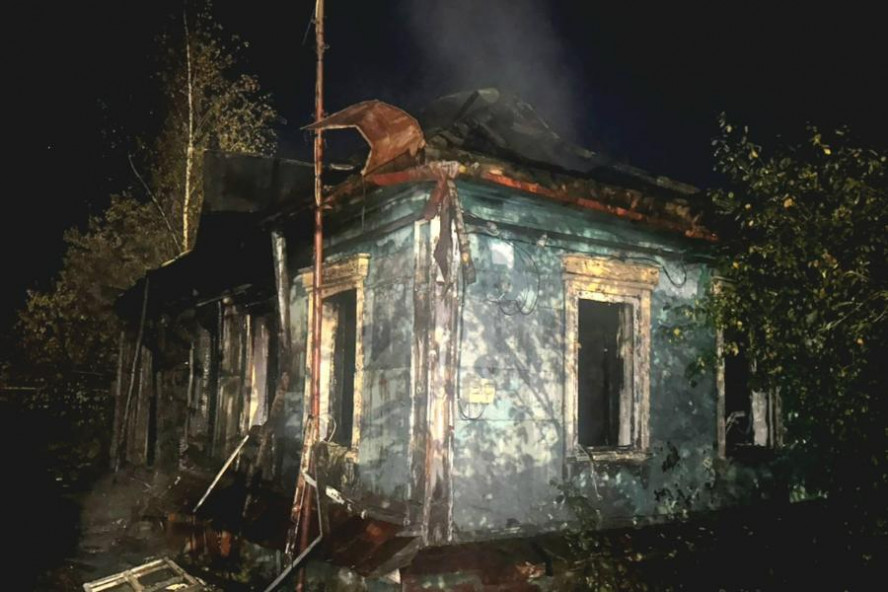 Ночью в Рассказово произошёл пожар: погибли 2 человека