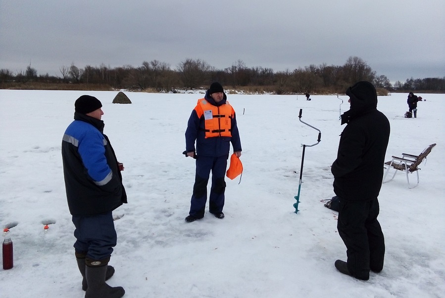 В Тамбовской области проходят профилактические рейды по соблюдению правил поведения на льду