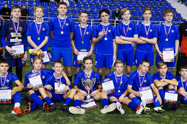 Команда  "Академии футбола" стала трёхкратным победителем межрегионального турнира