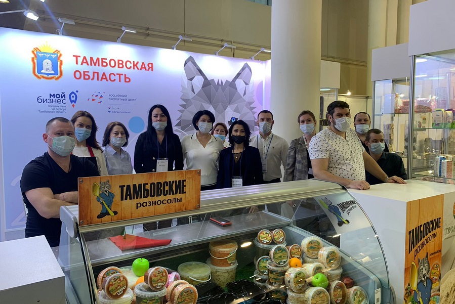 Тамбовские производители представляют свою продукцию на Международной выставке