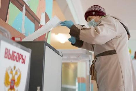 В России явка к середине первого дня голосования составила 9,16%