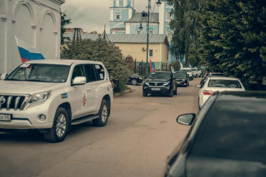 В ТГТУ завершился ежегодный автопробег "В сердце России, с Россией в сердце"