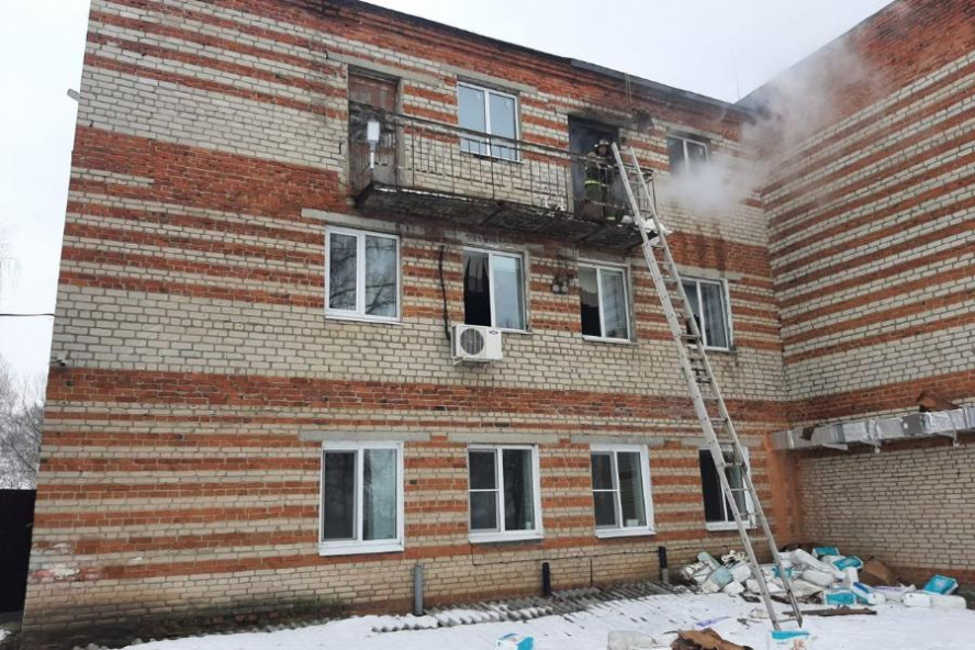 В Сосновском доме-интернате для престарелых произошёл пожар